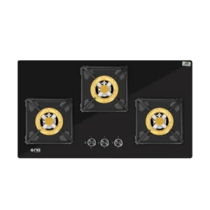 Nasgas 3 Burners Glass Top Kitchen Hob DG-227 G